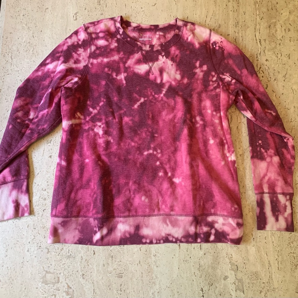 XL Tek Gear Bleached Purple/Pink athletic pullover
